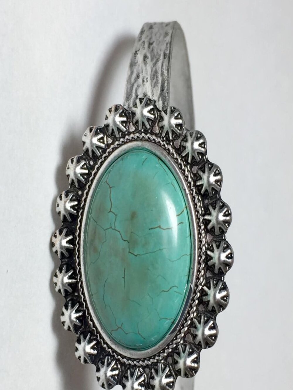 Natural Turquoise Cuff Bracelet